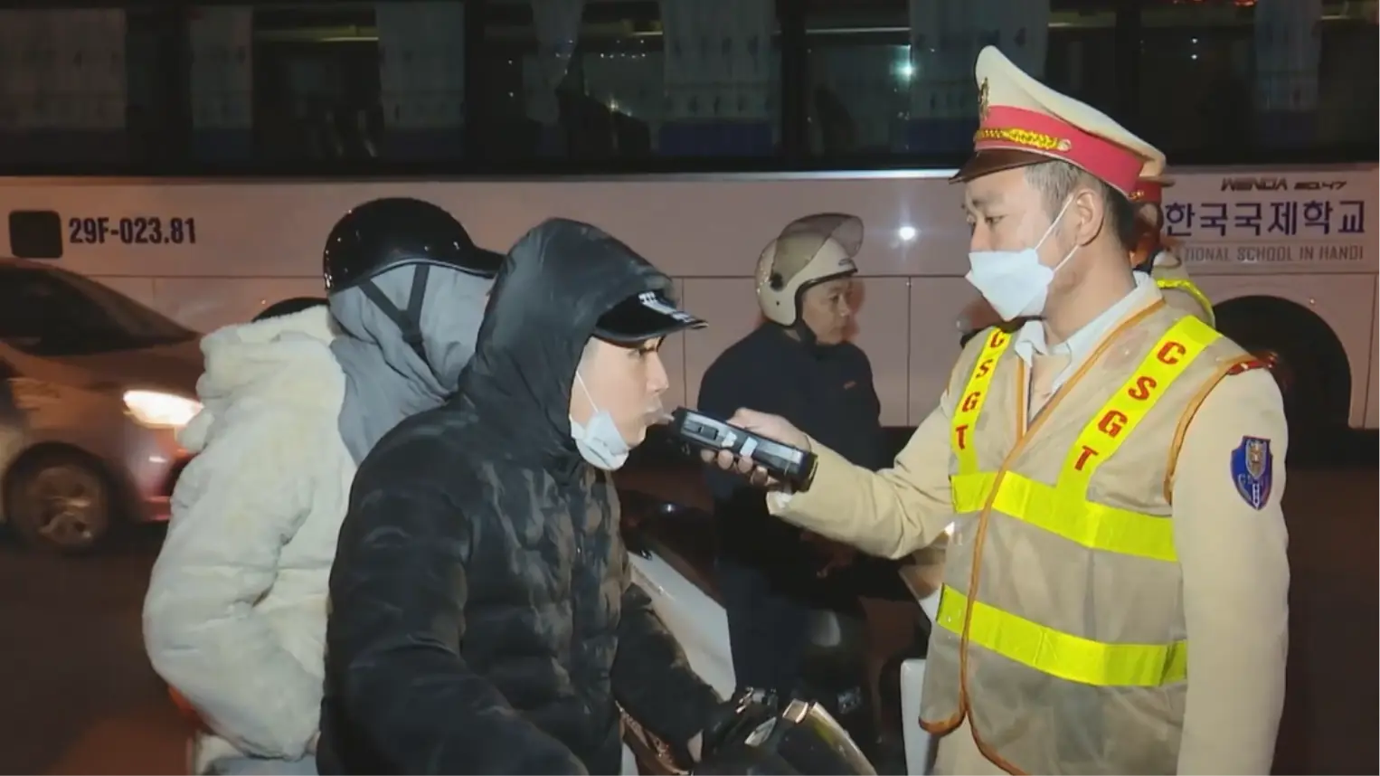 Tập trung xử lý vi phạm nồng độ cồn dịp Tết Dương  lịch